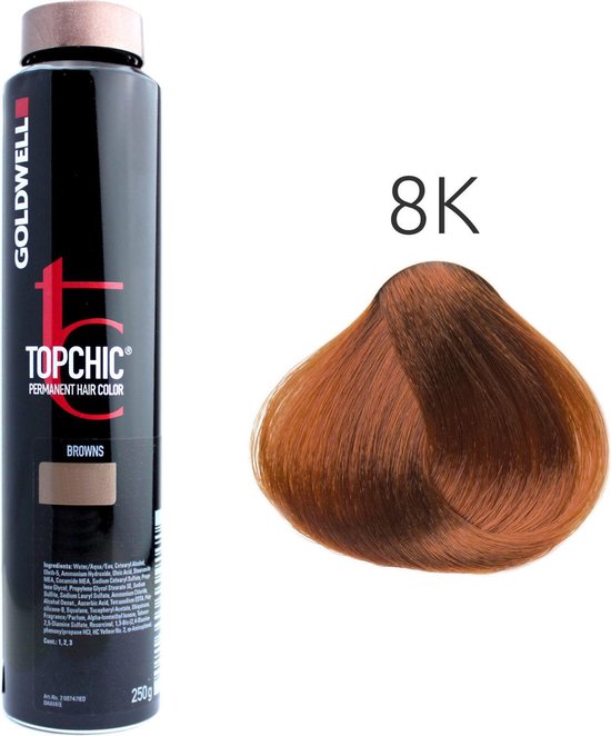 Goldwell - Topchic Depot Bus - 8-K Lichtblond Koper - 250 ml