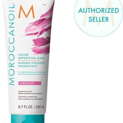 Moroccanoil Color deposit mask hibiscus 200ml