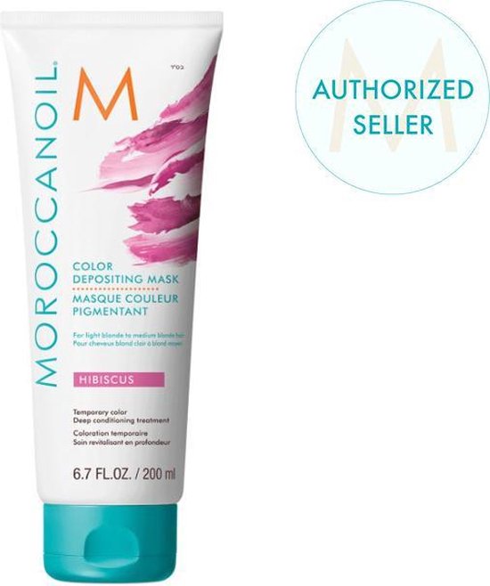 Moroccanoil Color deposit mask hibiscus 200ml