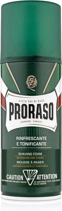 Proraso Scheerschuim Reisflacon Eucalyptus/Menthol - 50 ml