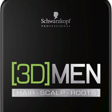 Schwarzkopf Professional - 3D Deep Cleansing Shampoo - Deep cleansing shampoo for men - 1000ml