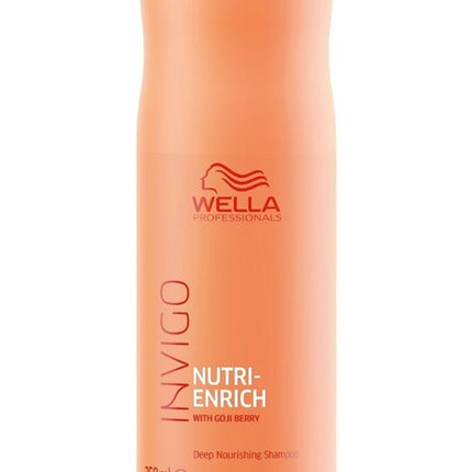 Wella Invigo Nutri Enrich Shampoo 1000 ml - Normale shampoo vrouwen - Voor Alle haartypes