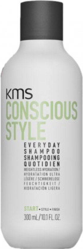 KMS CONSCIOUS STYLE EVERYDAY SHAMPOO 300ML - Normale shampoo vrouwen - Voor Alle haartypes