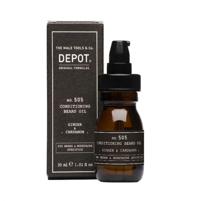 Depot - 505 Conditioning Beard Oil Ginger & Cardamom 30ml