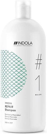 Indola Innova Repair Shampoo-1500 ml -  vrouwen - Voor