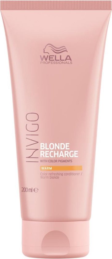Wella Professionals Color Recharge Warm Blond Conditioner 200ML - Conditioner voor ieder haartype