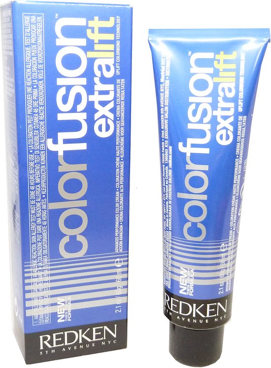 Redken Color Fusion Extra Lift Haarkleurcrème Permanent 60ml - EL-T Titanium / Titan