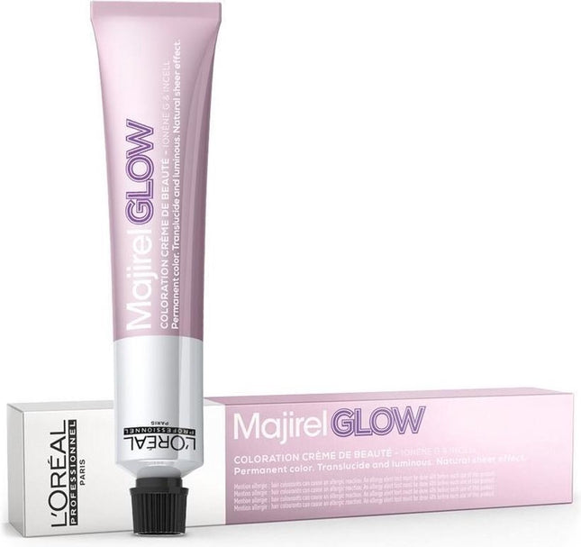 L’Oréal Professionnel - Majirel Glow - Dark Base .22 - Permanente haarkleuring voor alle haartypes - 50 ml