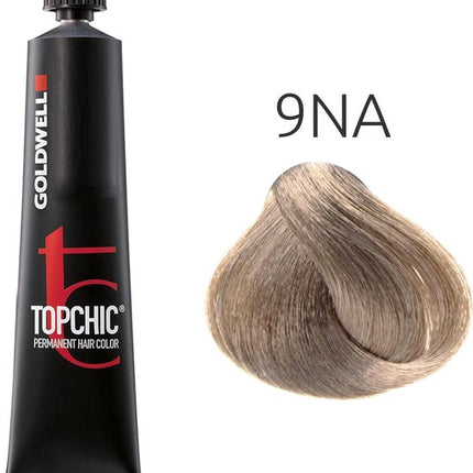 Goldwell Haarverf Topchic Permanent Hair Color 9NA Very Light Natural Ash Blonde