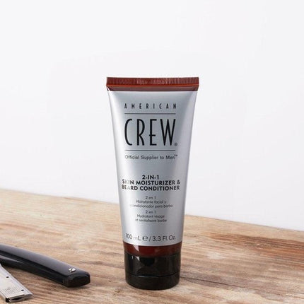 American Crew 2-in-1 Skin Moisturizer & Beard Conditioner 100ml - Conditioner voor ieder haartype