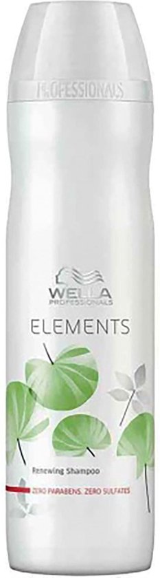 Wella Elements Renewing Shampoo 250ml - Normale shampoo vrouwen - Voor Alle haartypes