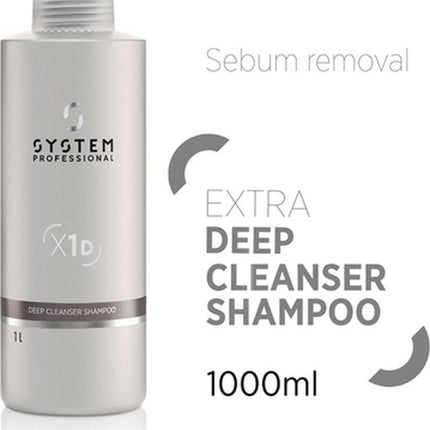 Wella SystPro XD1 Zakelijk Shampoo 1000 ml