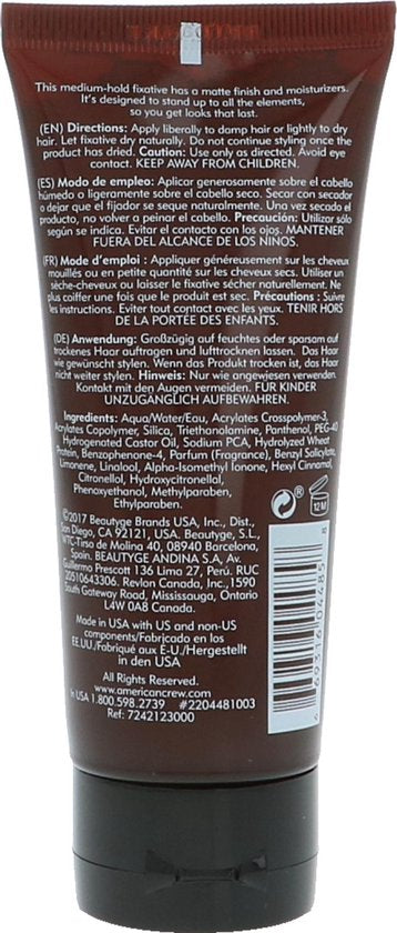 American Crew - Ultramatte Medium Hold Hair Gel - 100ml