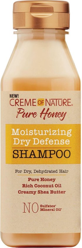 Creme Of Nature Pure Honey Moisturizing Dry Defense Shampoo