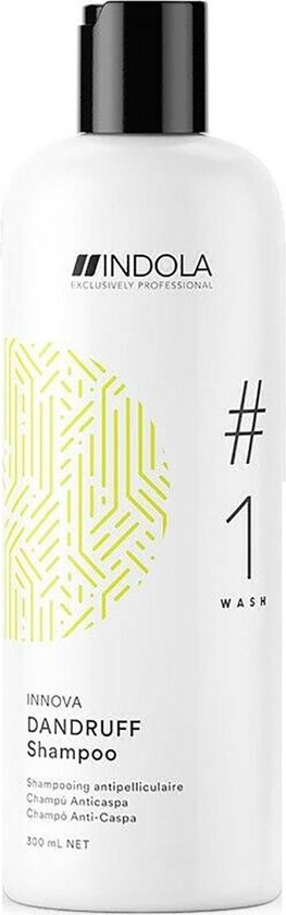 Indola Innova Specialists Dandruff Shampoo - 300 ml - Anti-roos vrouwen - Voor Hoofdhuid met roos