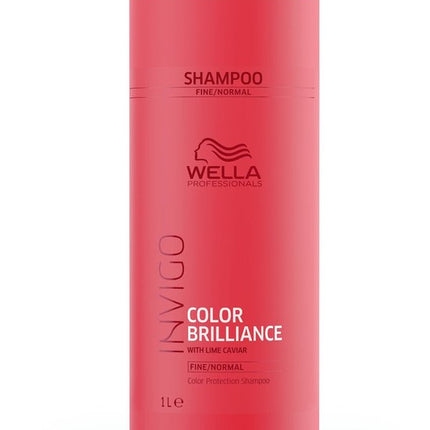 Wella Brilliance Shampoo weerbarstig haar -250 ml - Normale shampoo vrouwen - Voor Alle haartypes