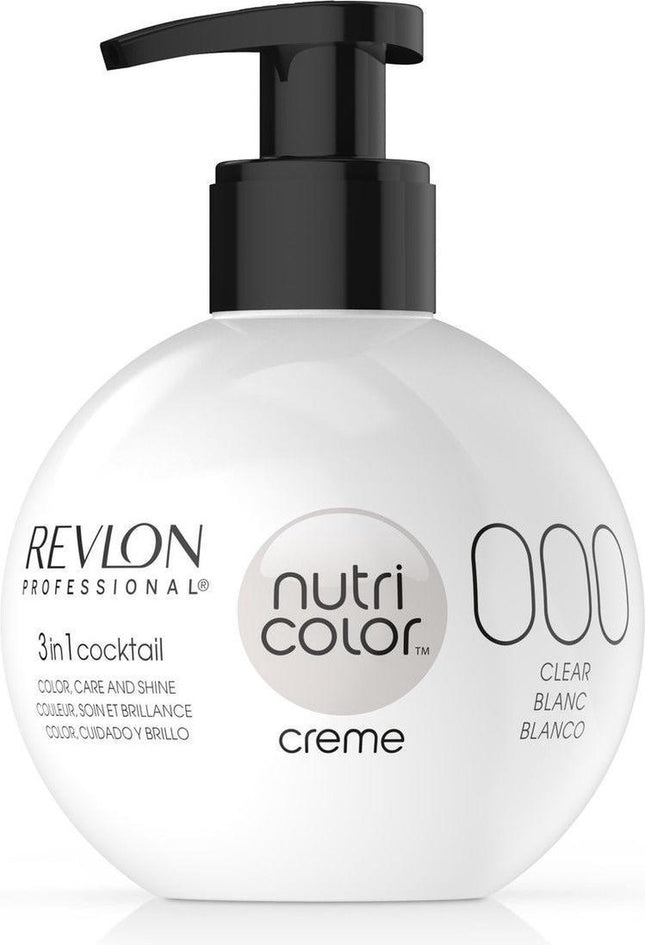 Revlon - Nutri Fondant Colors - 000 White - 250 ml