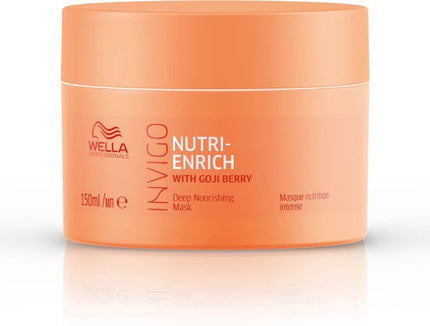 Wella Invigo Nutri Enrich Masker 150ml - Haarmasker droog haar - Haarmasker beschadigd haar