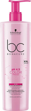 Schwarzkopf Bonacure pH4.5 CF Rich Shampoo 500ml -  vrouwen - Voor