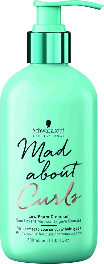 Schwarzkopf - Mad About Curls - Low Foam Cleanser - 300 ml