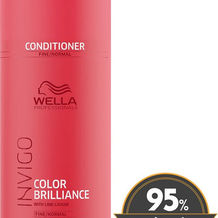 Wella Brilliance Conditioner fijn / normaal haar -1000 ml - Conditioner voor ieder haartype