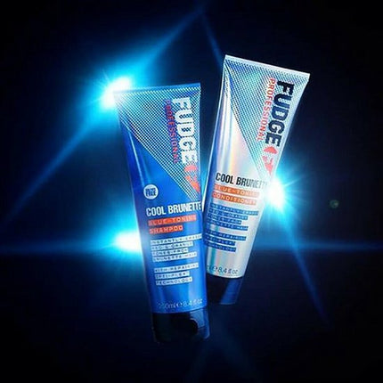 Fudge Cool Brunette Blue-Toning Shampoo - 50 ml