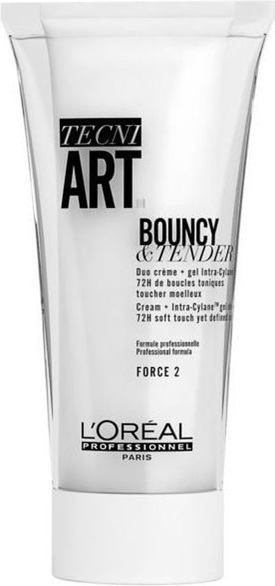 L'Oreal Professionnel - Tecni Art Bouncy & Tender Curl Gel + Curl Cream Elasticity & Delicacy Force 2 150Ml