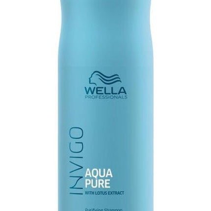 Wella Invigo Balance Aqua Pure Reinigende Shampoo 250 ml - Normale shampoo vrouwen - Voor Alle haartypes