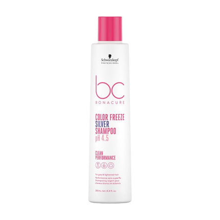 Schwarzkopf Bonacure Color Freeze Silver Shampoo 250ml - Zilvershampoo vrouwen - Voor