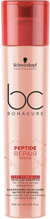 Schwarzkopf Bonacure Repair Rescue Deep Nourishing Shampoo -1000 ml -  vrouwen - Voor Beschadigd haar/Droog haar