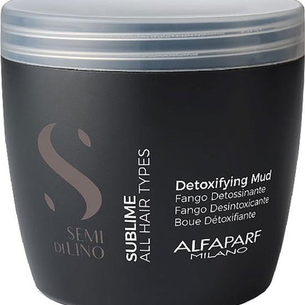 Masker Semi Di Lino Sublime Detoxifying Mud Alfaparf Milano (500 ml)