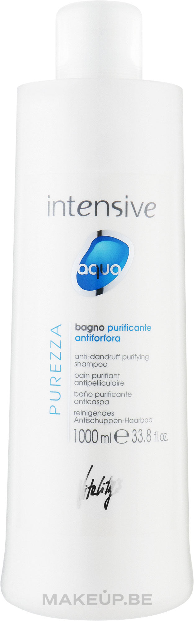 Vitality's Intensive Aqua Purezza Purifying Shampoo - 1000ml - Anti-roos