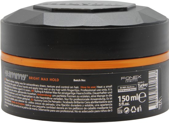 Gummy Styling Wax Bright Finish - 150 ml - Wax