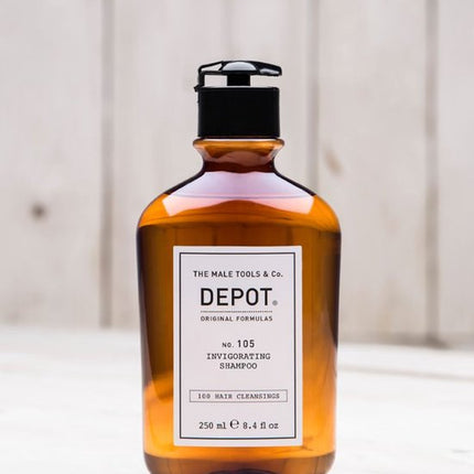 Depot 105 Invigorating Shampoo 250ml - Voor Verzwakt en breekbaar haar