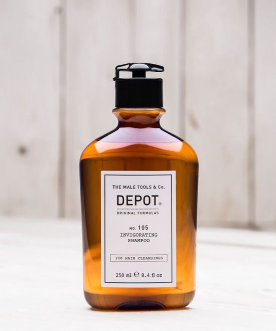 Depot 105 Invigorating Shampoo 250ml - Voor Verzwakt en breekbaar haar