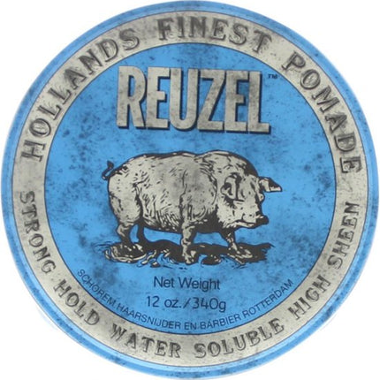 Reuzel - Strong Hold High Sheen Pomade (Reuzel Blue) - 340 gr