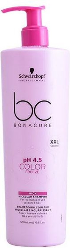 Schwarzkopf Bonacure pH4.5 CF Rich Shampoo 500ml -  vrouwen - Voor