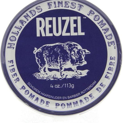 Reuzel - Hollands Finest Pomade Strong Fibrous Pomada On Water Base Navy 113G