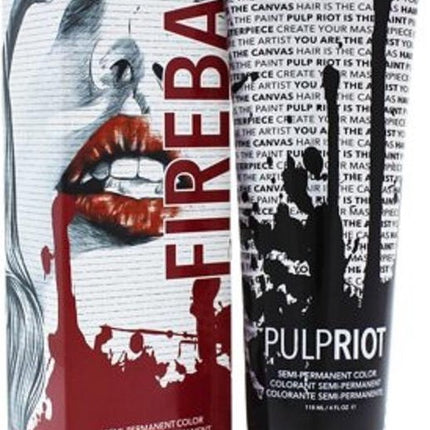 Pulp Riot Semi-permanent Color Fireball - Red Hair Colour 118.0 Ml