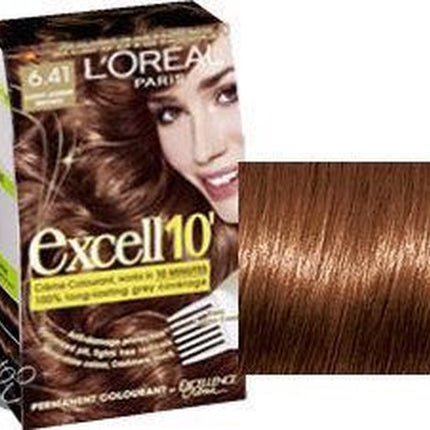 L'Oréal Paris Ecellence 10 - Donker Koper Asblond - 6.41