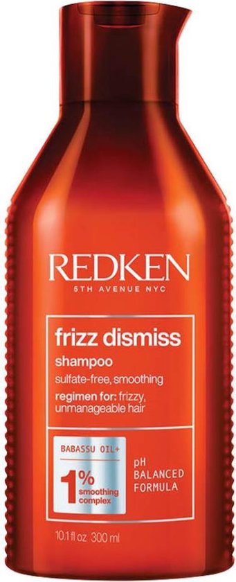 Redken Frizz Dismiss Shampoo 300ml - Normale shampoo vrouwen - Voor Alle haartypes