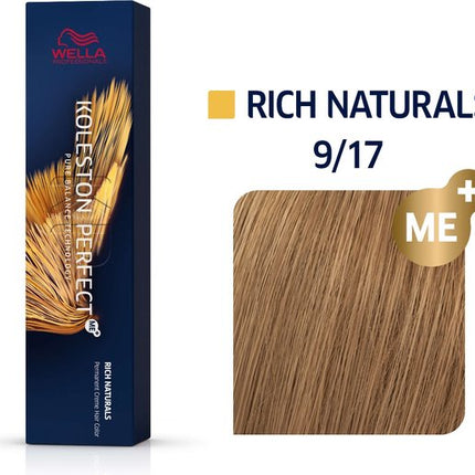 Wella - Koleston Perfect Me+ - Rich Naturals - 9/17 - 60 ml