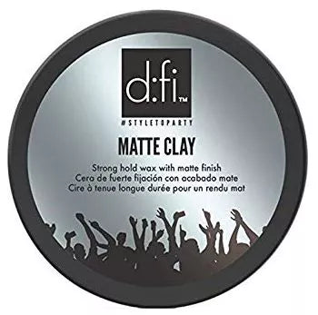 Matte Clay d:fi (Strong Hold Wax With Matte Finish) 75 g