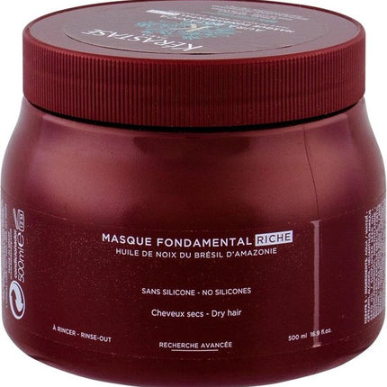 Kerastase Aura Botanica Haarmasker Fondamental Riche 500 ml - Haarmasker droog haar