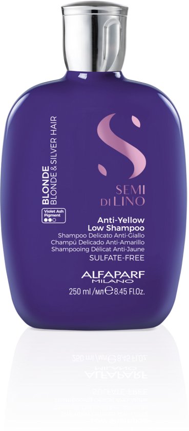Alfaparf Semi Di Lino Blonde & Silver Low Shampoo 250 Ml