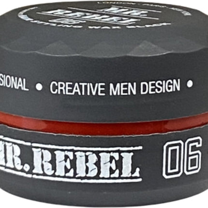 Mr.rebel - Hair Styling Wax - 06 Black