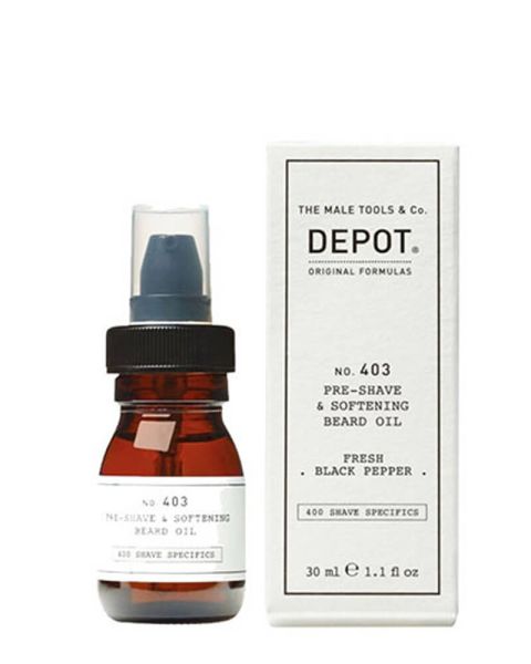 Depot 403 pre-shave&softening beard oil sweet almond 30ml