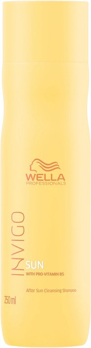 Wella Sun Hair & Body Shampoo - 250 ml - Normale shampoo vrouwen - Voor Alle haartypes