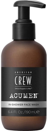 Acumen In-shower Face Wash - Čisticí Pěna Na Obličej 190ml