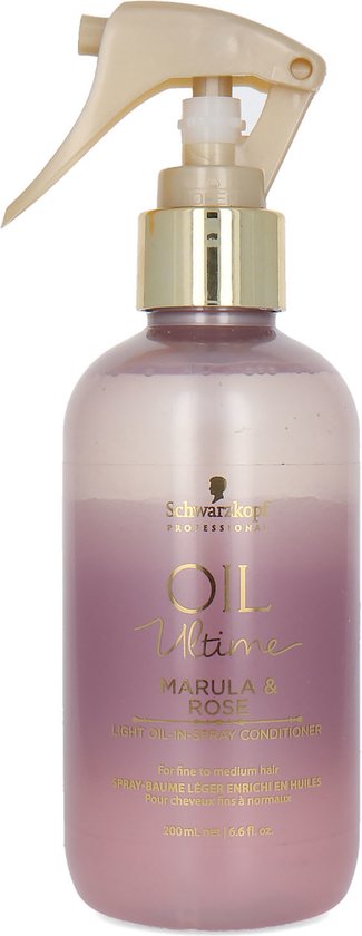 Schwarzkopf Oil Ultime Light Oil-In-Spray Conditioner 200 ml - Marula & Rose
